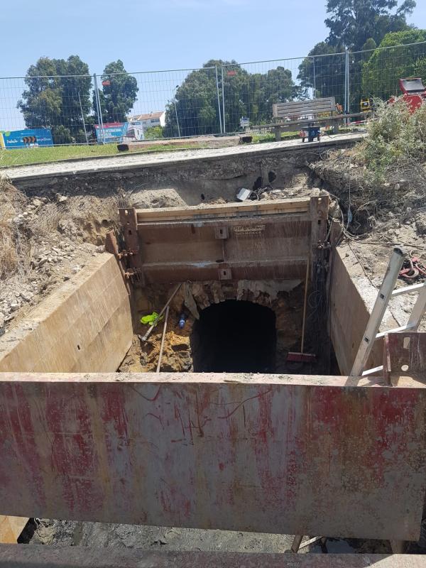 Galeria REABILITAÇÃO DE GALERIA DE ÁGUAS PLUVIAIS - SEIXAL, PORTUGAL