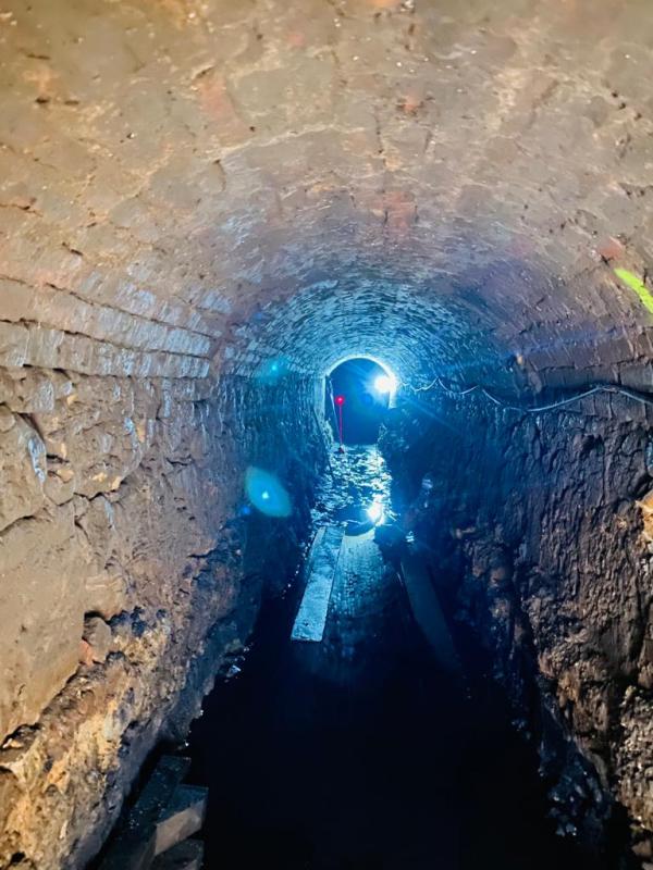 Galeria REABILITAÇÃO DE GALERIA DE ÁGUAS PLUVIAIS - SEIXAL, PORTUGAL