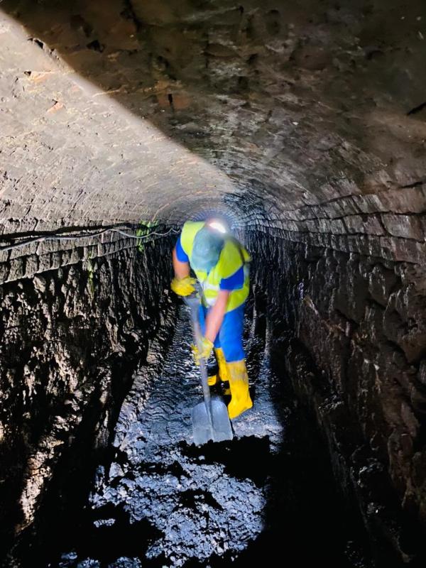 Galeria REABILITAÇÃO DE GALERIA DE ÁGUAS PLUVIAIS - SEIXAL, PORTUGAL