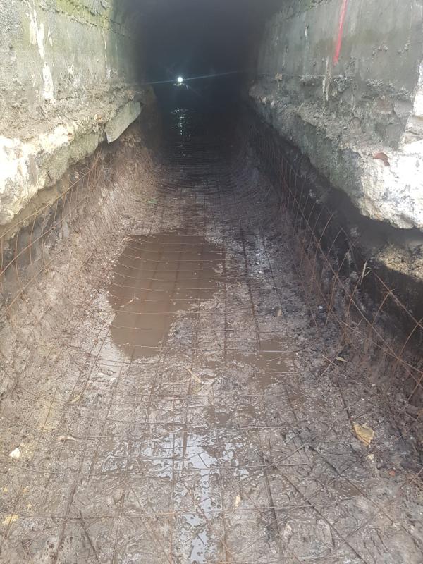 Galeria REABILITAÇÃO DE GALERIA DE ÁGUAS PLUVIAIS - SEIXAL, PORTUGAL