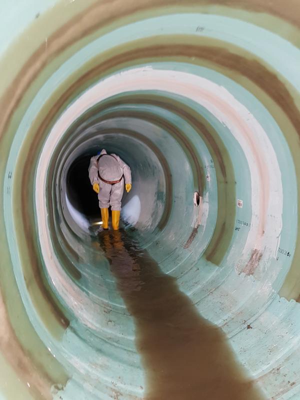 Galeria REABILITAÇÃO DE GALERIA DE ÁGUAS PLUVIAIS E SANEAMENTO - HAMBURGO, ALEMANHA