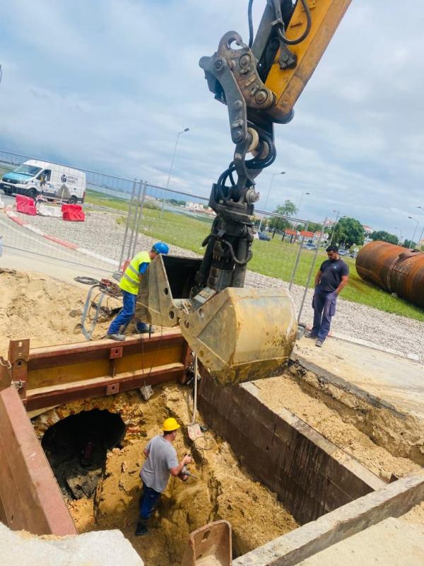 Galeria REABILITAÇÃO DE GALERIA DE ÁGUAS PLUVIAIS - SEIXAL, PORTUGAL