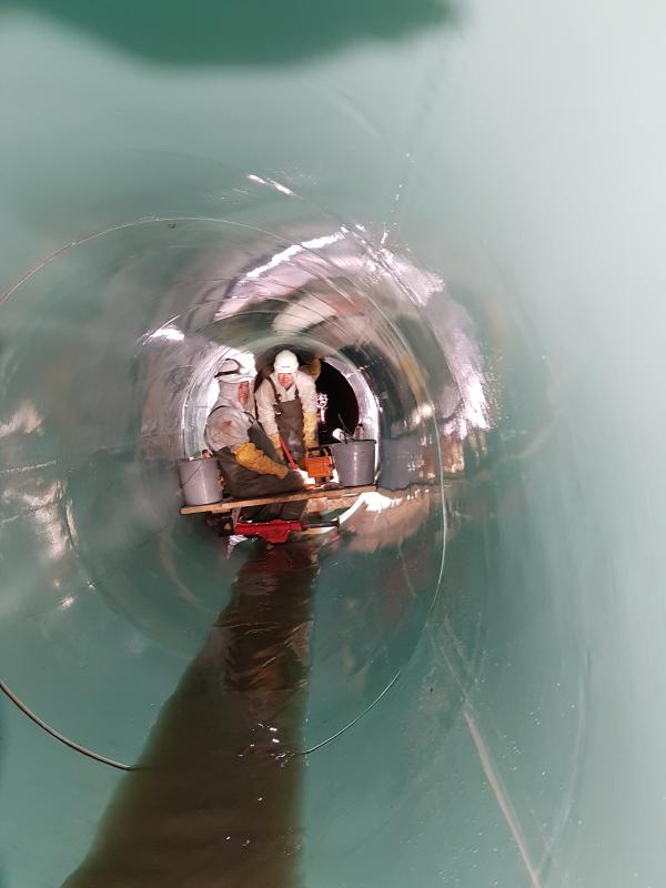 Galeria REABILITAÇÃO DE GALERIA DE ÁGUAS PLUVIAIS E SANEAMENTO - HAMBURGO, ALEMANHA